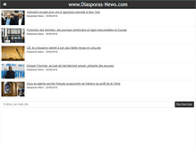 Tablet Screenshot of diasporas-news.com